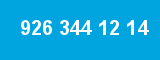926 344 12 14